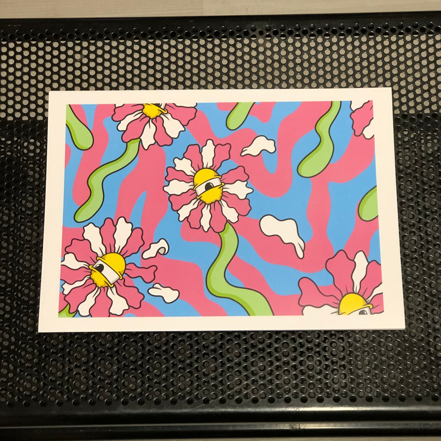 Feeling flowery.. A4 Poster